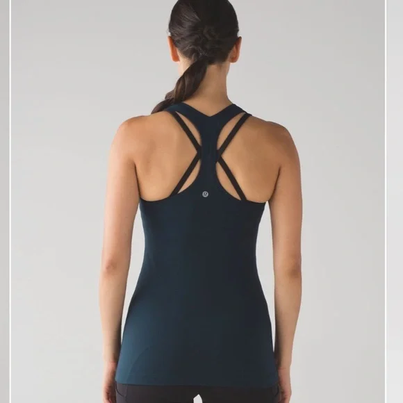 Lululemon | Cool Racerback II in Nocturnal Teal - Picture 2 of 5